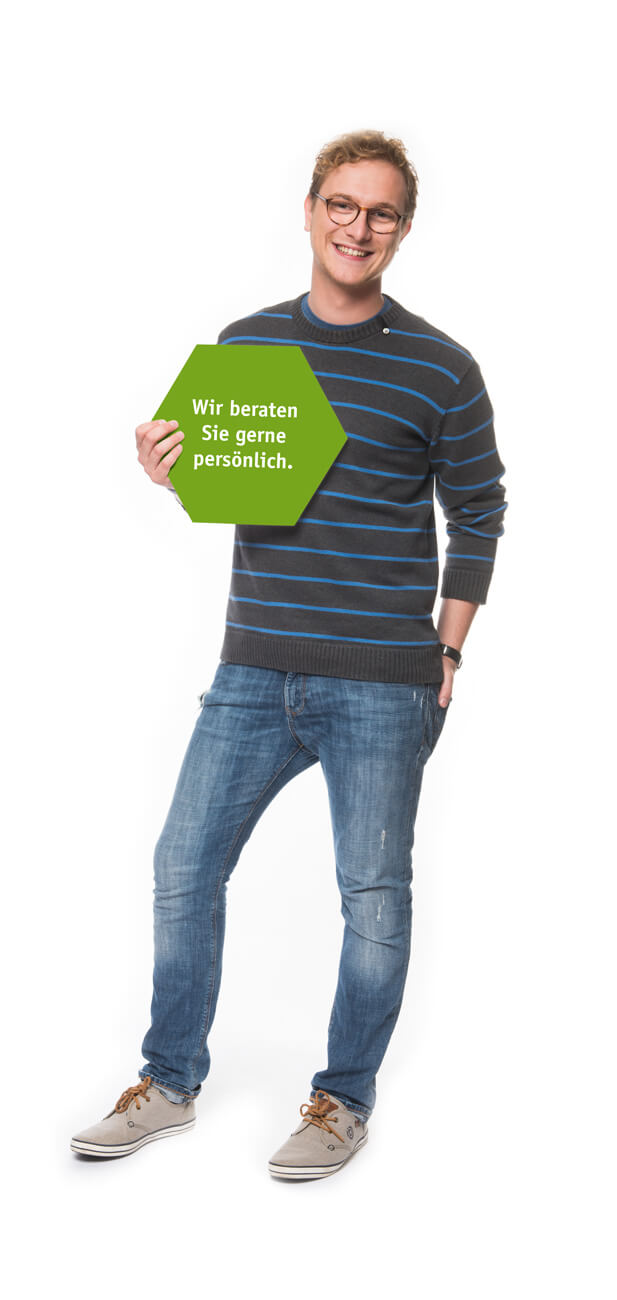 Wir beraten Sie gerne